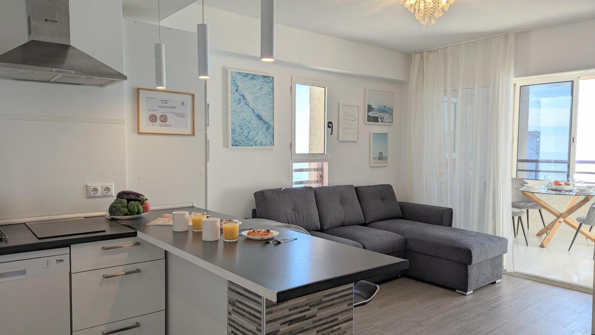 Tropic Mar Sea View Apartments Benidorm Buitenkant foto